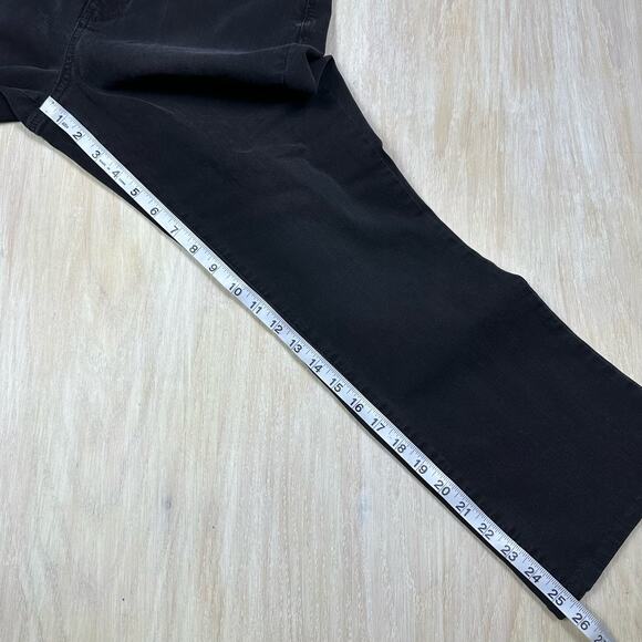 NYDJ Black Slim Bootcut Sure Stretch LiftxTuck Technology High Rise Jeans 12 - Picture 12 of 14